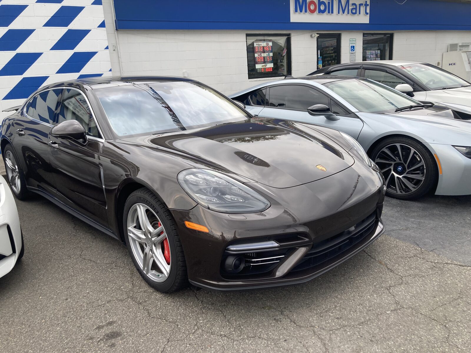 Luxury sedan pre-purchase inspection