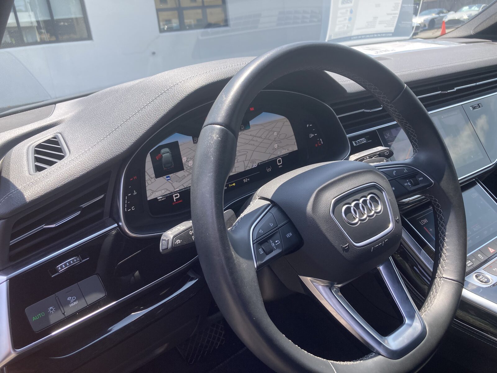 Interior and dashboard condition review